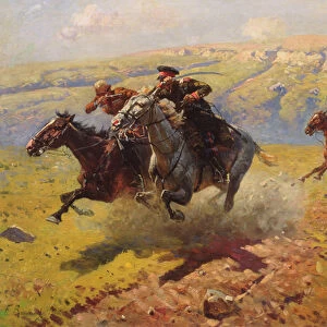 Duel, 1905 (oil on canvas)