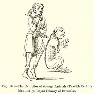 The Exhibitor of strange Animals (engraving)