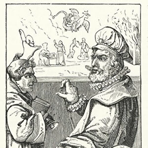 Faust and Mephistopheles (engraving)