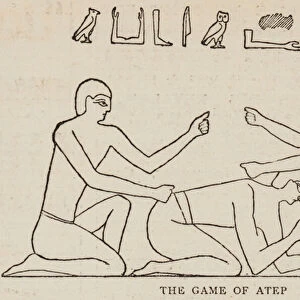 The Game of Atep (engraving)