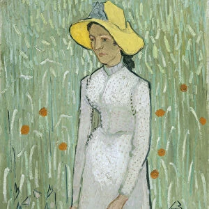 Girl in White, 1890 (oil on canvas)