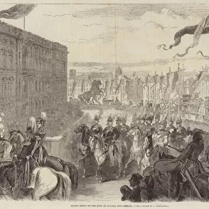 Grand Entry of the King of Prussia into Berlin (engraving)