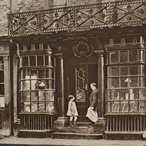 Grocery shop at 56 Artillery Lane, off Bishopsgate, from Wonderful London