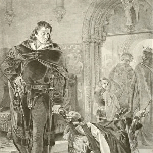 Hamlet. Act I, Scene II (gravure)