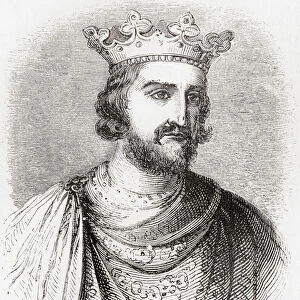 Henry III, aka Henry of Winchester, from Old England: A Pictorial Museum, published 1847
