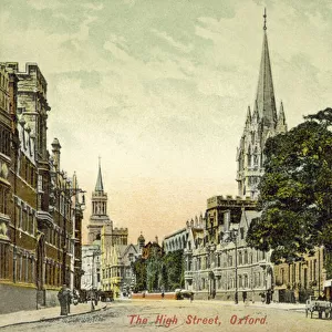 The High Street, Oxford (colour photo)
