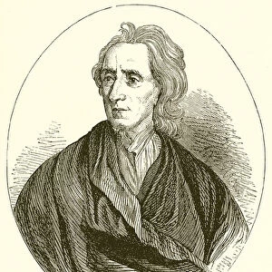 John Locke--After Sir G. Kneller (engraving)