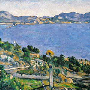 L Estaque, View of the Bay of Marseilles, c. 1878-79 (oil on canvas)