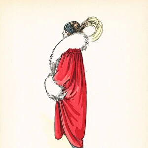 Ladies fashion, 1920 (colour litho)