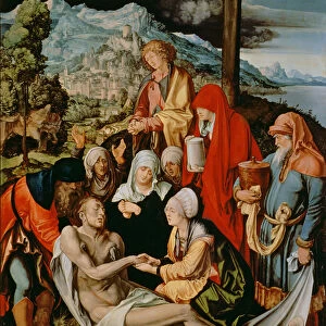 Lamentation for Christ, 1500-03 (oil on panel)