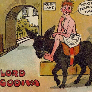 Lord Godiva (colour litho)