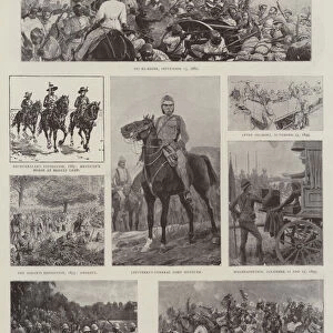 Lord Methuen, the Captured General and Notable Incidents in his Career (litho)