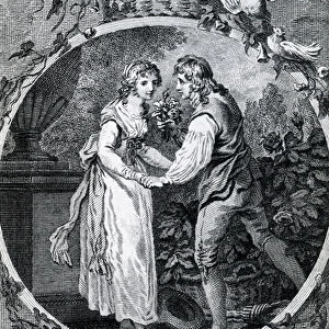 Love in a Village, 1791 (engraving)