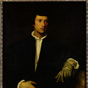 The Man with a Glove, c. 1520 (oil on canvas)