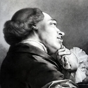 Man in Profile, 1760 (mezzotint)
