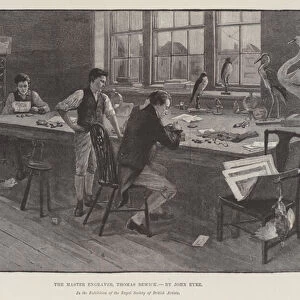 The Master Engraver, Thomas Bewick (engraving)