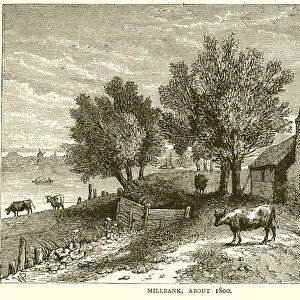 Millbank, about 1800 (engraving)