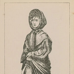 Miss Whitehead, the Bank Nun (engraving)