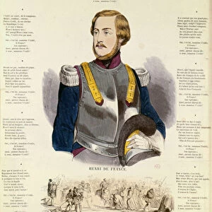 Monsieur Credit, French Royalist propaganda eulogising Henri Charles Ferdinand