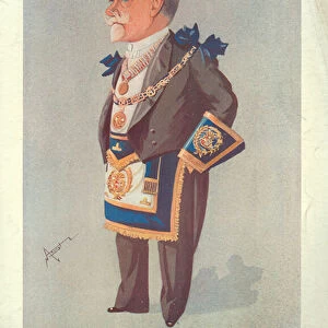 Mr James Stephens, Jimmy, 22 October 1913, Vanity Fair cartoon (colour litho)