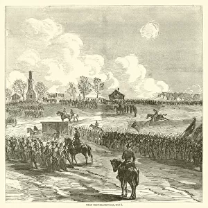 Near Chancellorsville, May 1, May 1863 (engraving)