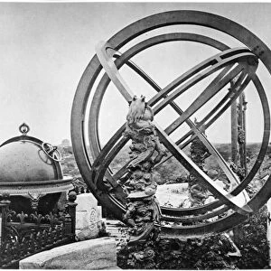 Peking Observatory, c. 1867-72 (b / w photo)