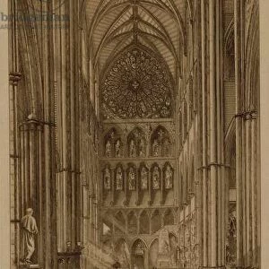 The Poets Corner of Westminster Abbey (engraving)