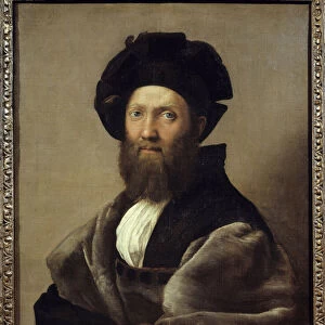 Portrait of Balthazar (Baldassare) Castiglione (1478-1529) Italian writer and diplomat