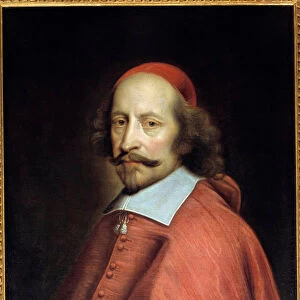 Portrait of Cardinal Jules Mazarin (1602-1661) (Giulio Raimondo Mazzarino or Mazarino)