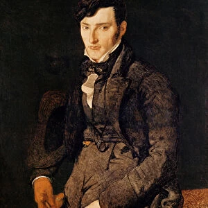 Portrait of Jean-Pierre-Francois Gilibert (1783-1850) 1804-05 (oil on canvas)