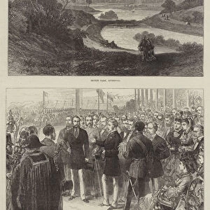 Prince Arthur in Liverpool (engraving)