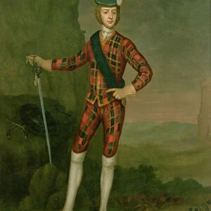 Prince Charles Edward Stuart (oil on canvas)