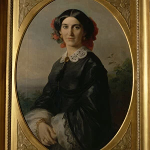 Princess Johanna von Bismarck, 1857 (oil on canvas)
