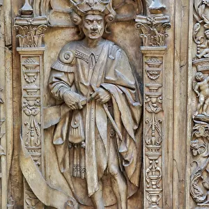 A prophet, 16th century (low relief)