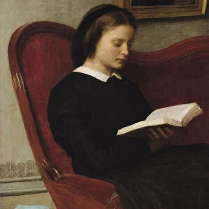 The Reader, 1861 (oil on canvas)