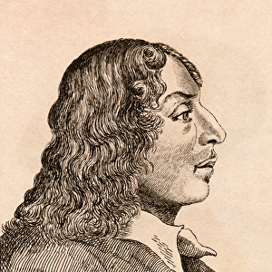 Salvatore Rosa, illustration from 75 Portraits Of Celebrated Painters From Authentic