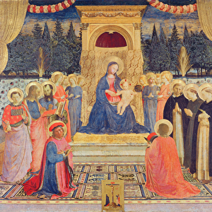 The San Marco Altarpiece, c. 1438-40 (tempera on panel)