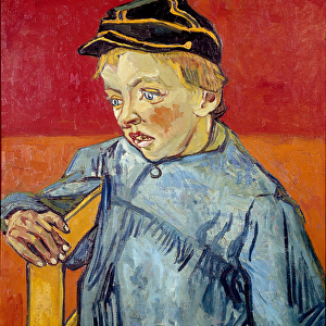 The school boy. Painting by Vincent Van Gogh (1853-1890), 1890. Oil on canvas