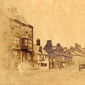 The School of Mr John Collingwood Bruce, Percy Street, Newcastle, c. 1860 (b / w photo)
