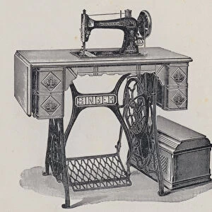 Sewing Machine (litho)