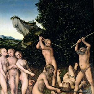 The SIlver Age or The Effects of Jealousy, 1535 (oil on panel)