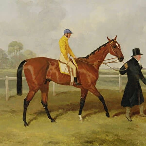 Sir Tatton Sykes (1772-1863) Leading in the Horse Sir Tatton Sykes, with William Scott Up