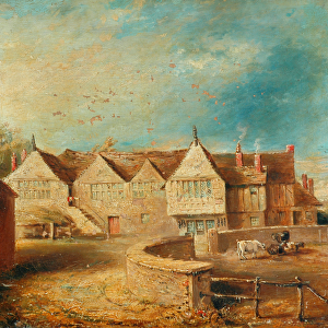 Smith House, Lightcliffe, 1830 (oil on canvas)