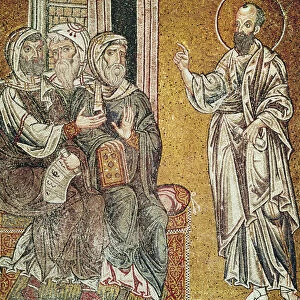 St. Paul Preaching to the Jews in the Synagogue at Damascus, from Scenes from the Life of St