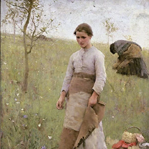 The Stone Pickers, 1887 (oil on canvas)