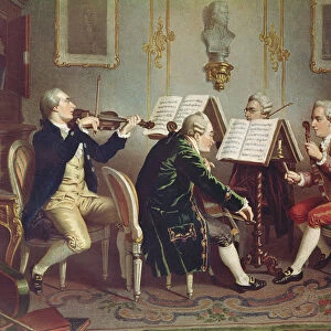 String Quartet (colour litho)