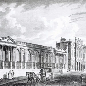A View of the Bank of England, Threadneedle Street, London, 1797 (engraving)