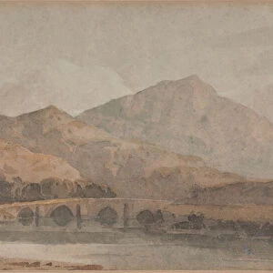 View in North Wales, 1800-59 (Watercolour)