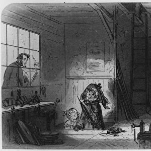 Visitors at the Works, illustration from Little Dorrit by Charles Dickens