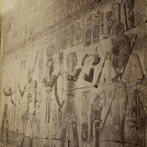 Abydos Censing Seti Encensement de Seti Antonio Beato